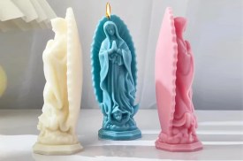 Molde silicona virgen Maria